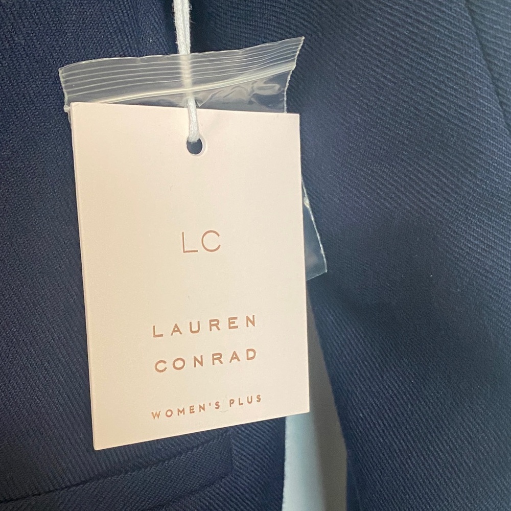 LC Lauren Conrad Classic Navy Blazer - Picture 3 of 5